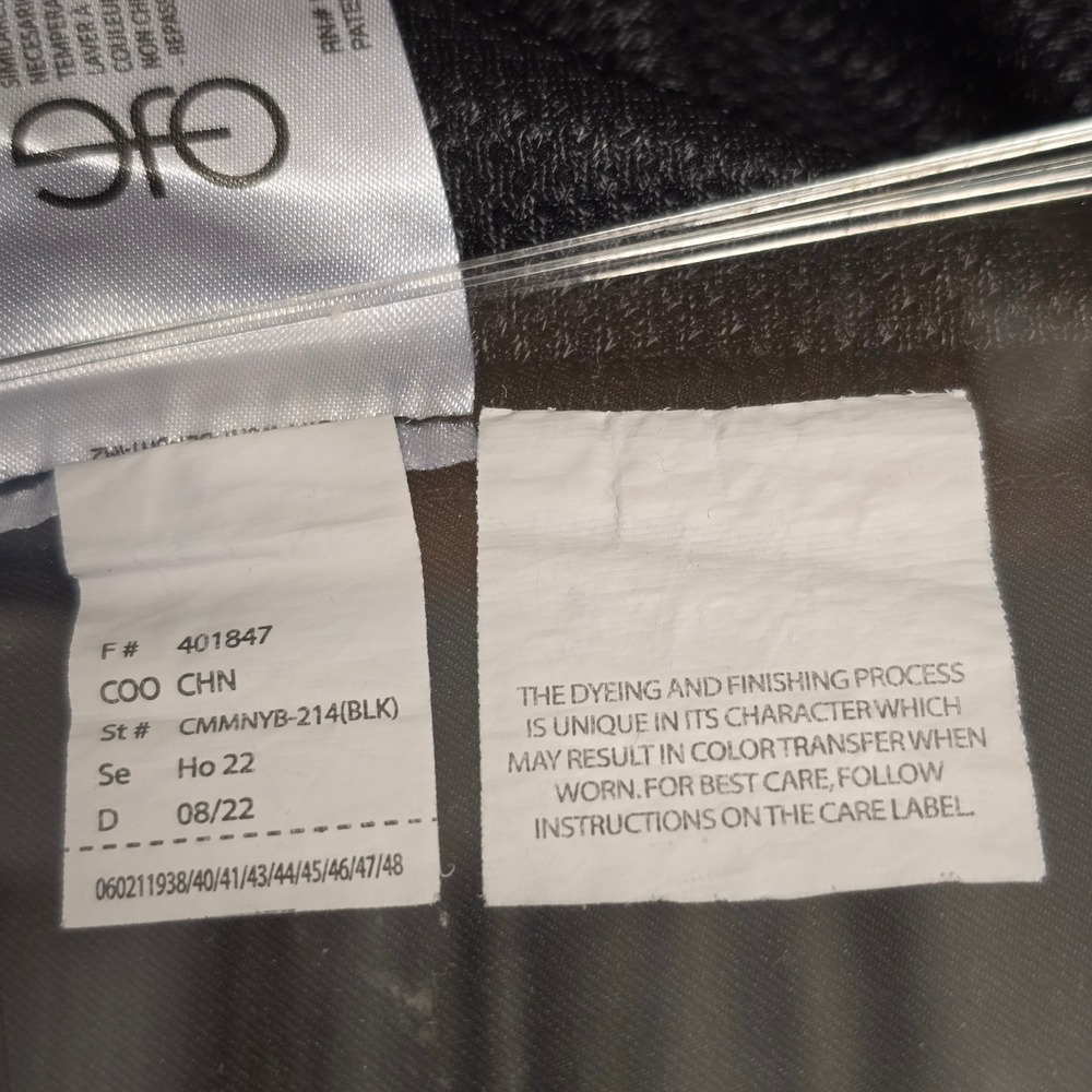 Marc New York Performance Pants Men 40x30 Black Stretch Tech Gorpcore Athleisure - Picture 7 of 15